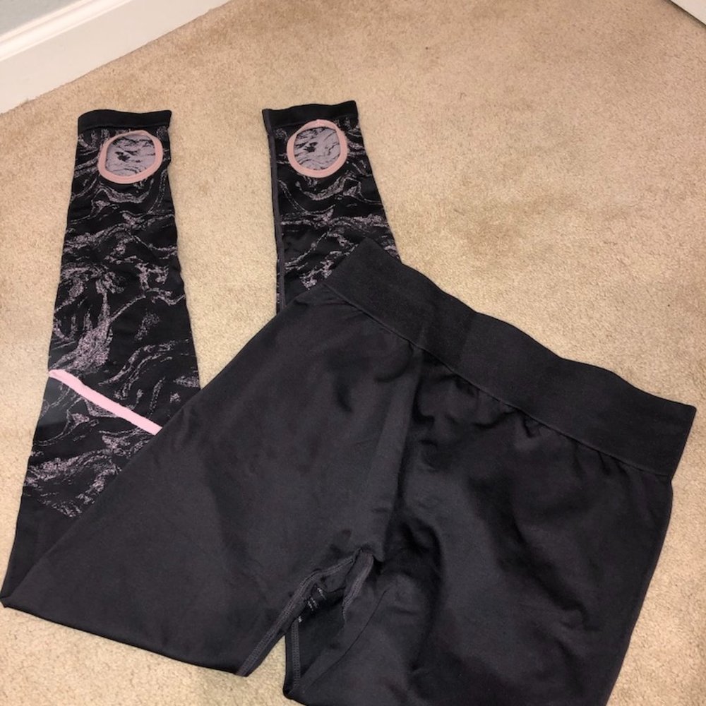 High Waisted Over-the-heel Seemless legging
